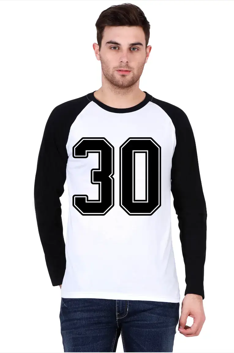 Thirty Full Sleeve Raglan T-shirt