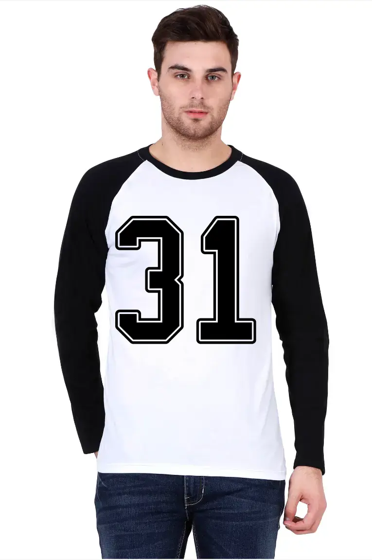 Thirty One Full Sleeve Raglan T-shirt - Image 4