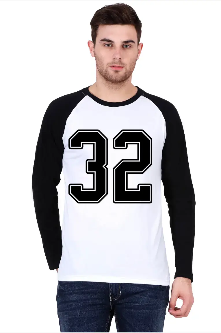 Thirty Two Printed Full Sleeve Raglan T-shirt - Image 4