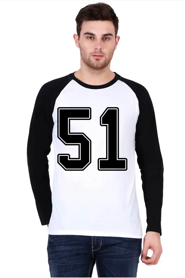 Fifty One Full Sleeve Raglan T-shirt - Image 4