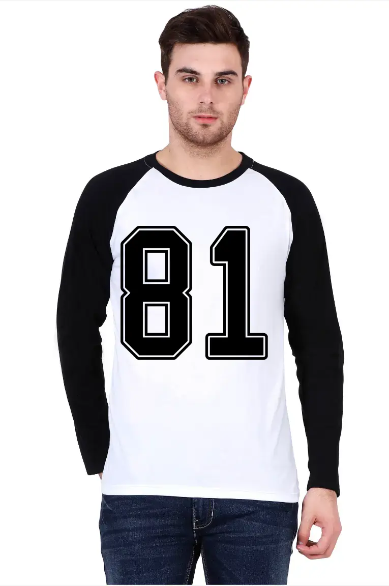 Eighty One Full Sleeve Raglan T-shirt - Image 4