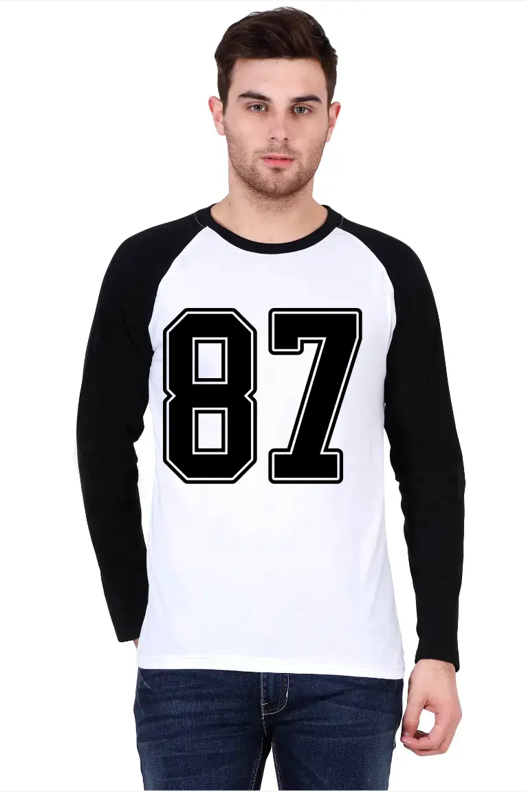 Eighty Seven Full Sleeve Raglan T-shirt - Image 4