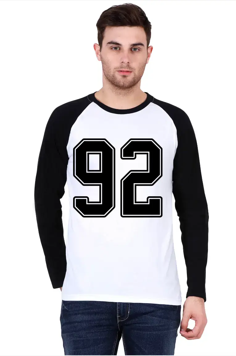 Ninety Two Printed Full Sleeve Raglan T-shirt - Image 4