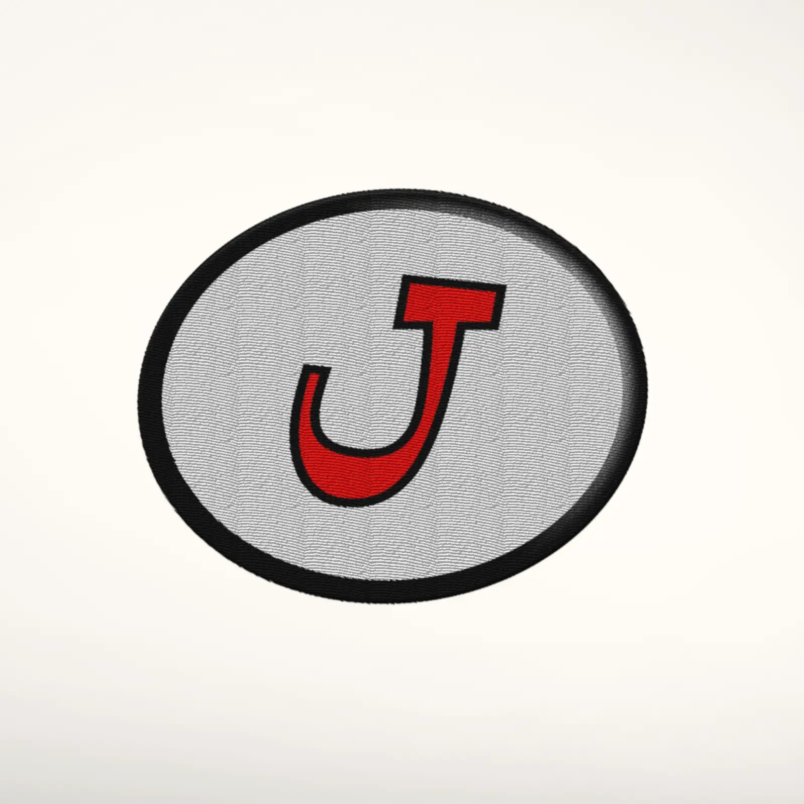 J Alphabet Letter Embroidered Patch - Image 4