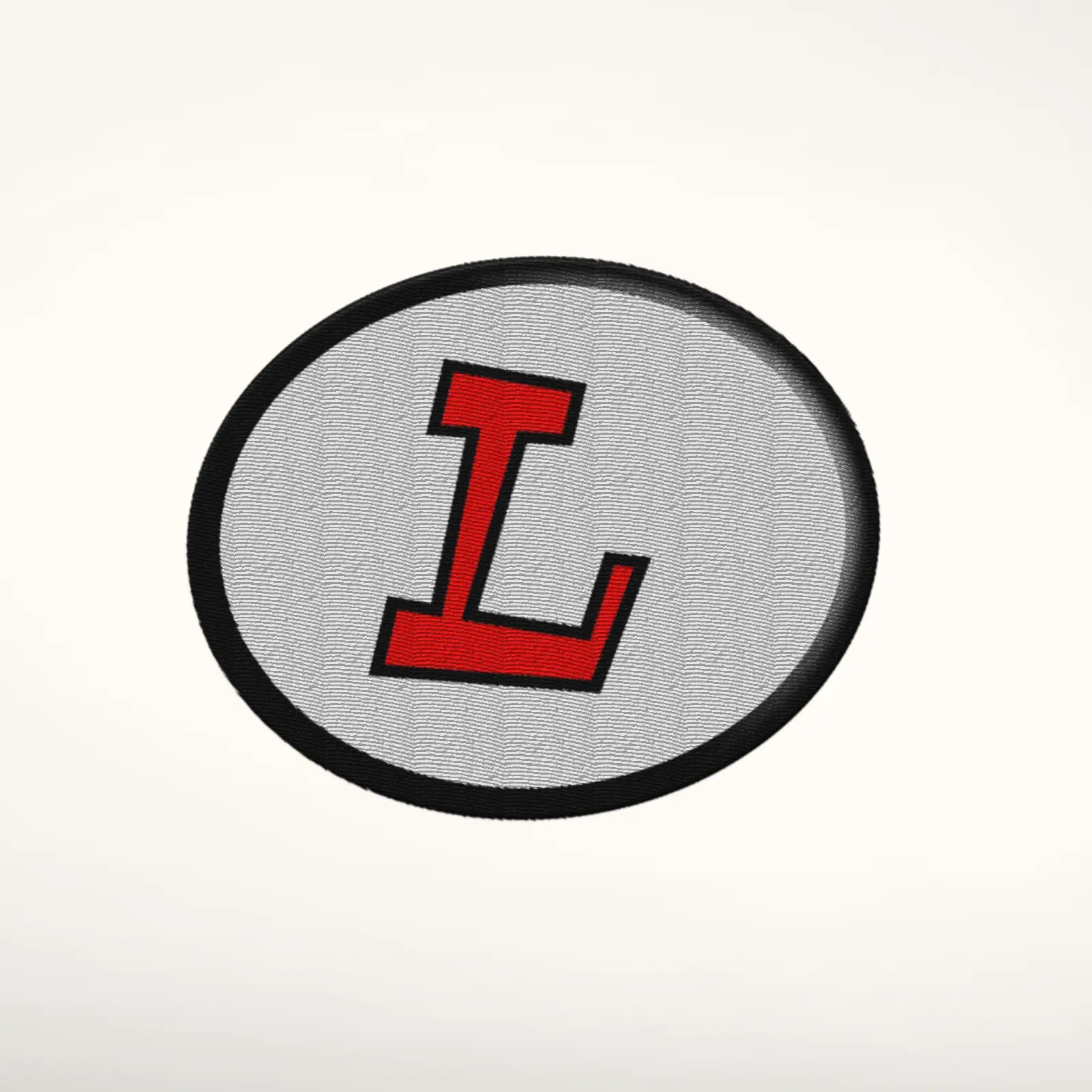 L Alphabet Letter Embroidered Patch - Image 4