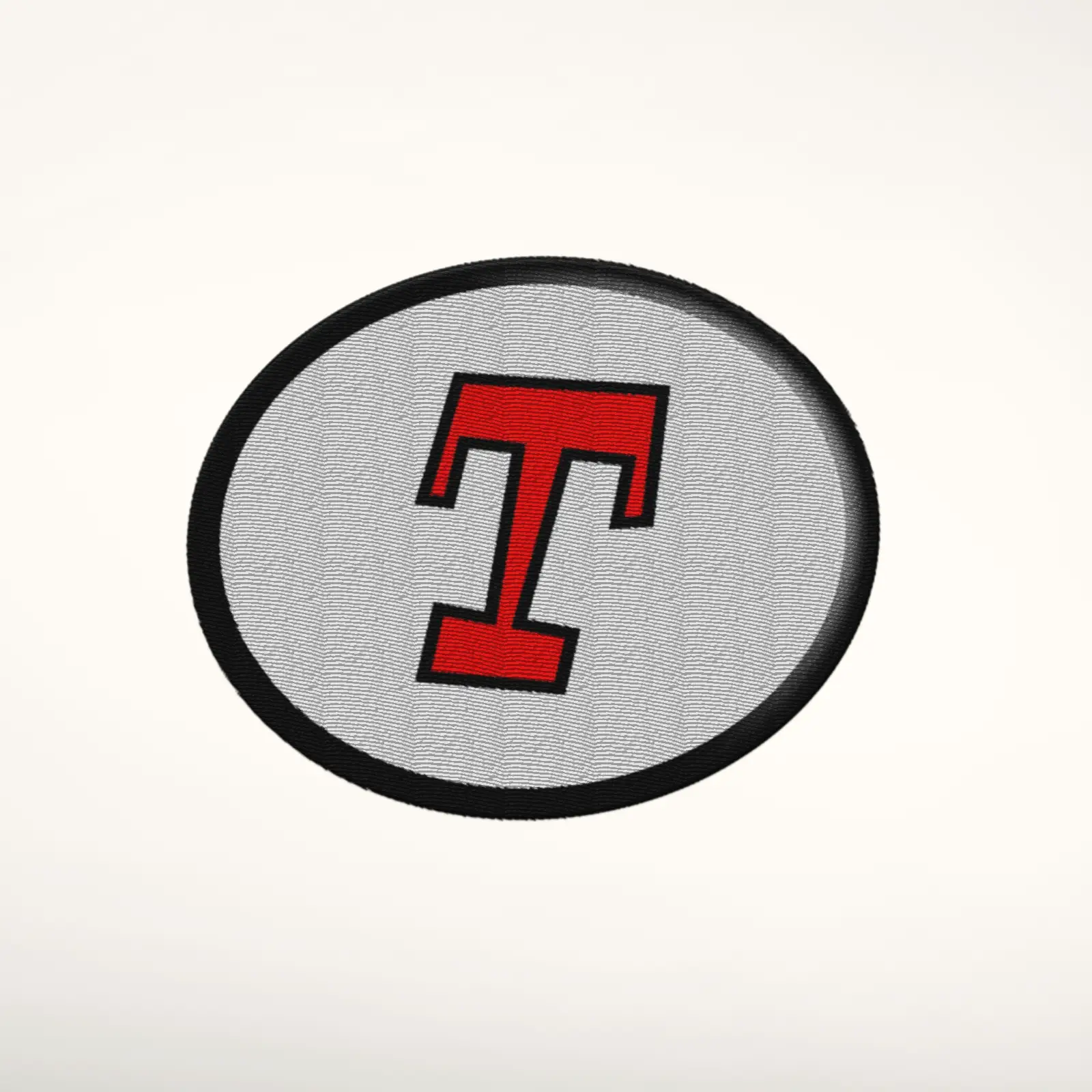 T Alphabet Letter Embroidered Patch - Image 4