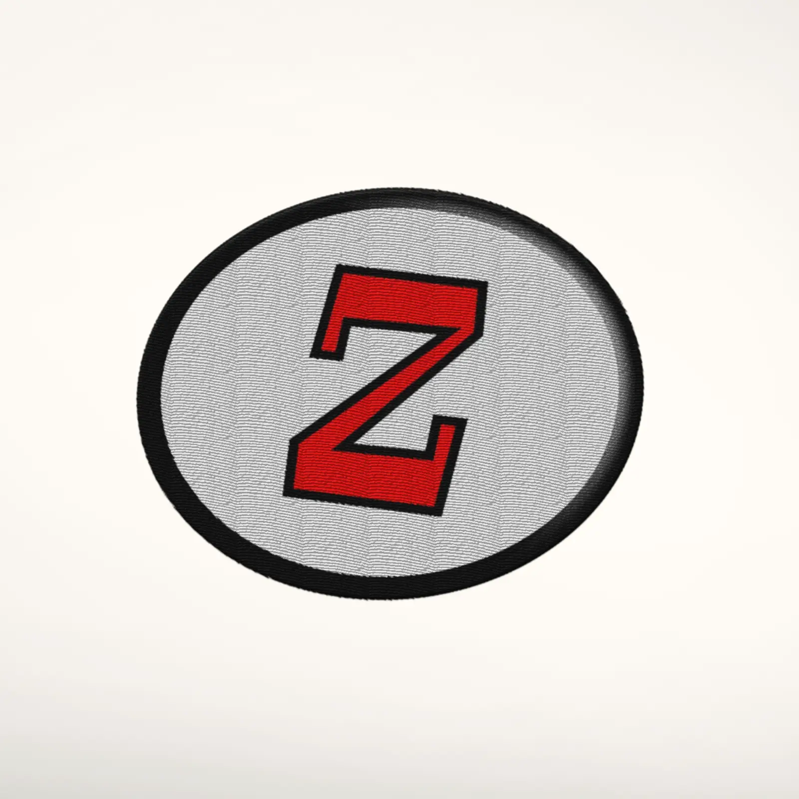 Z Alphabet Letter Embroidered Patch - Image 4