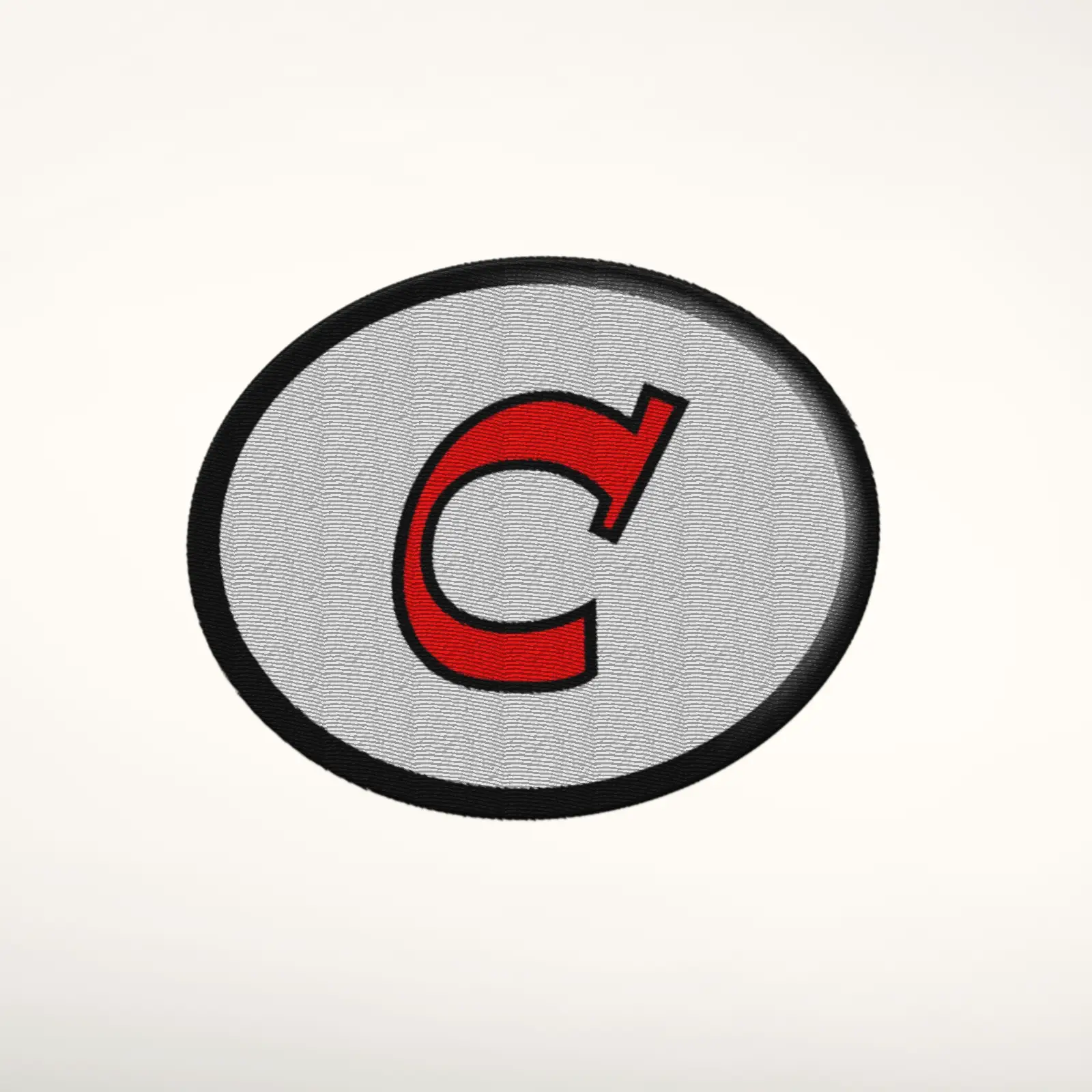 C Alphabet Letter Embroidered Patch - Image 4