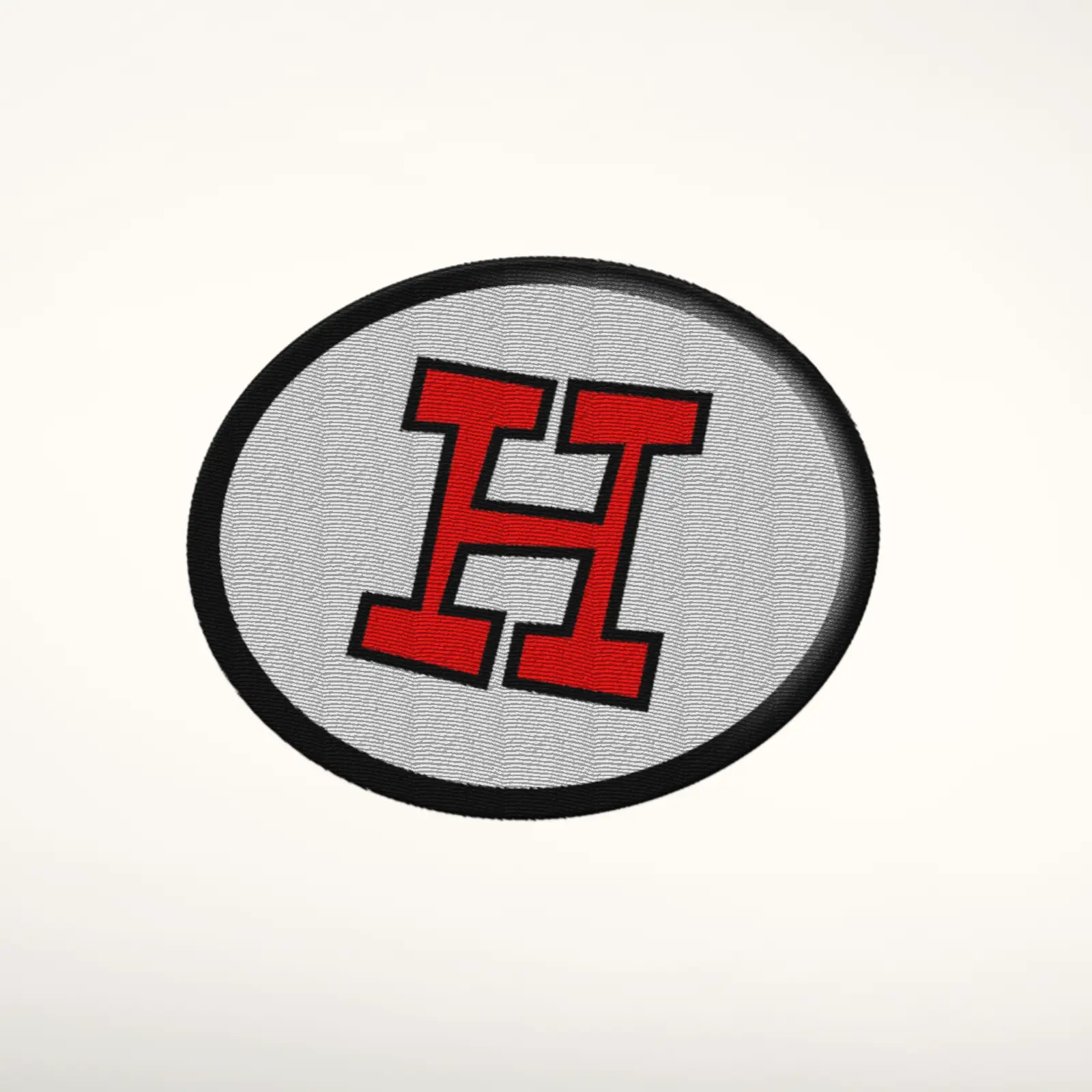 H Alphabet Letter Embroidered Patch - Image 4