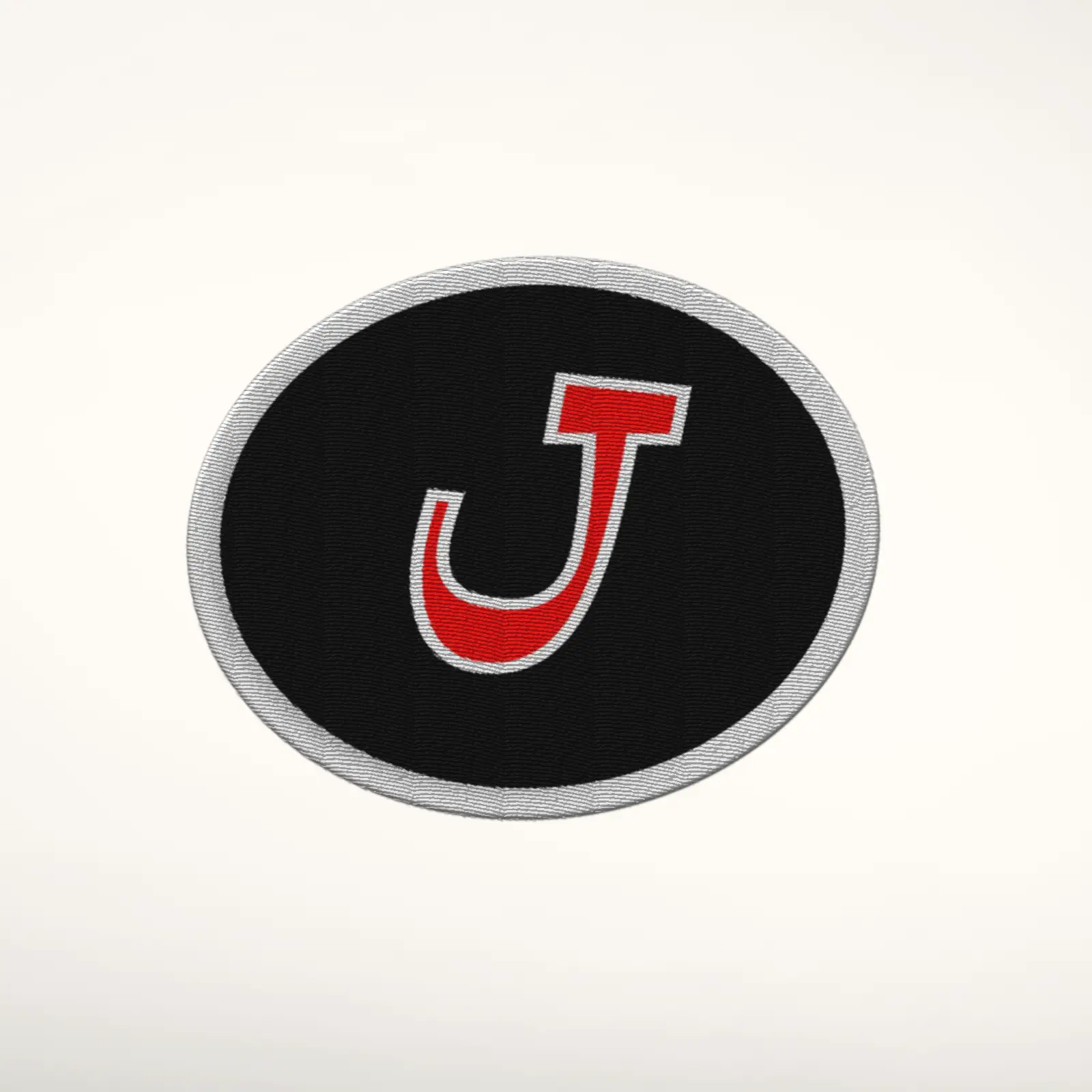 J Alphabet Letter Embroidered Patch - Image 3