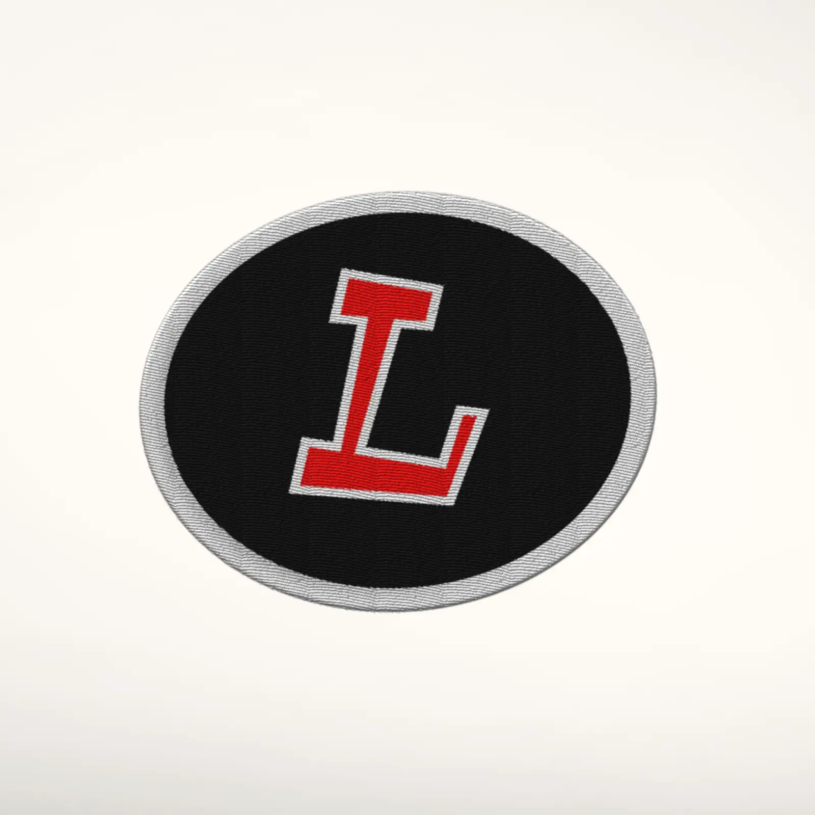 L Alphabet Letter Embroidered Patch - Image 3