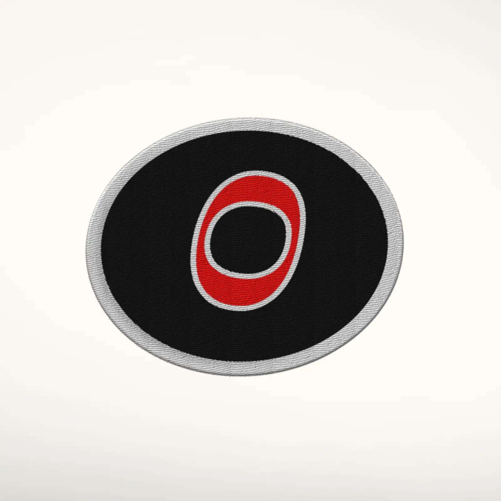 O Alphabet Letter Embroidered Patch - Image 3