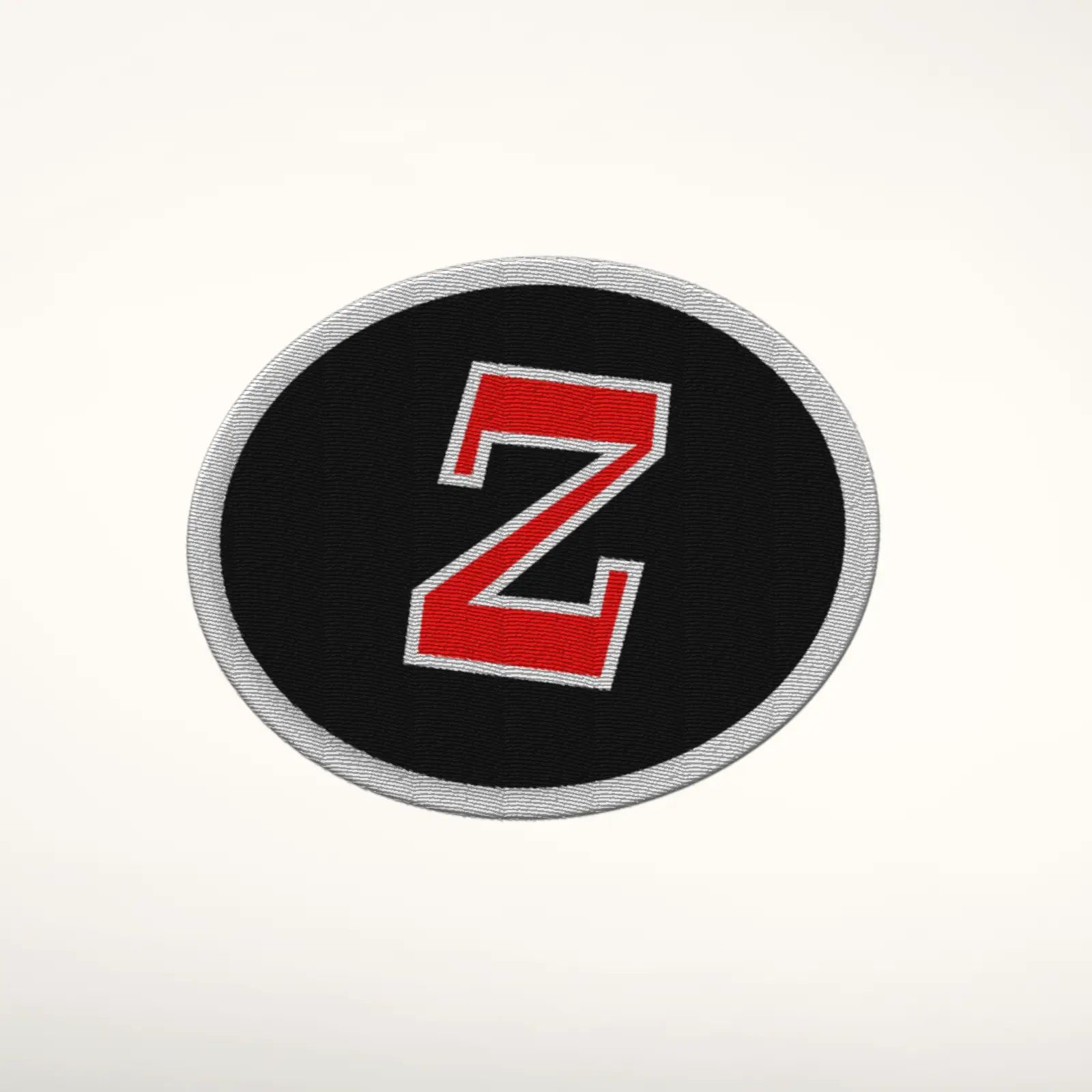 Z Alphabet Letter Embroidered Patch - Image 3