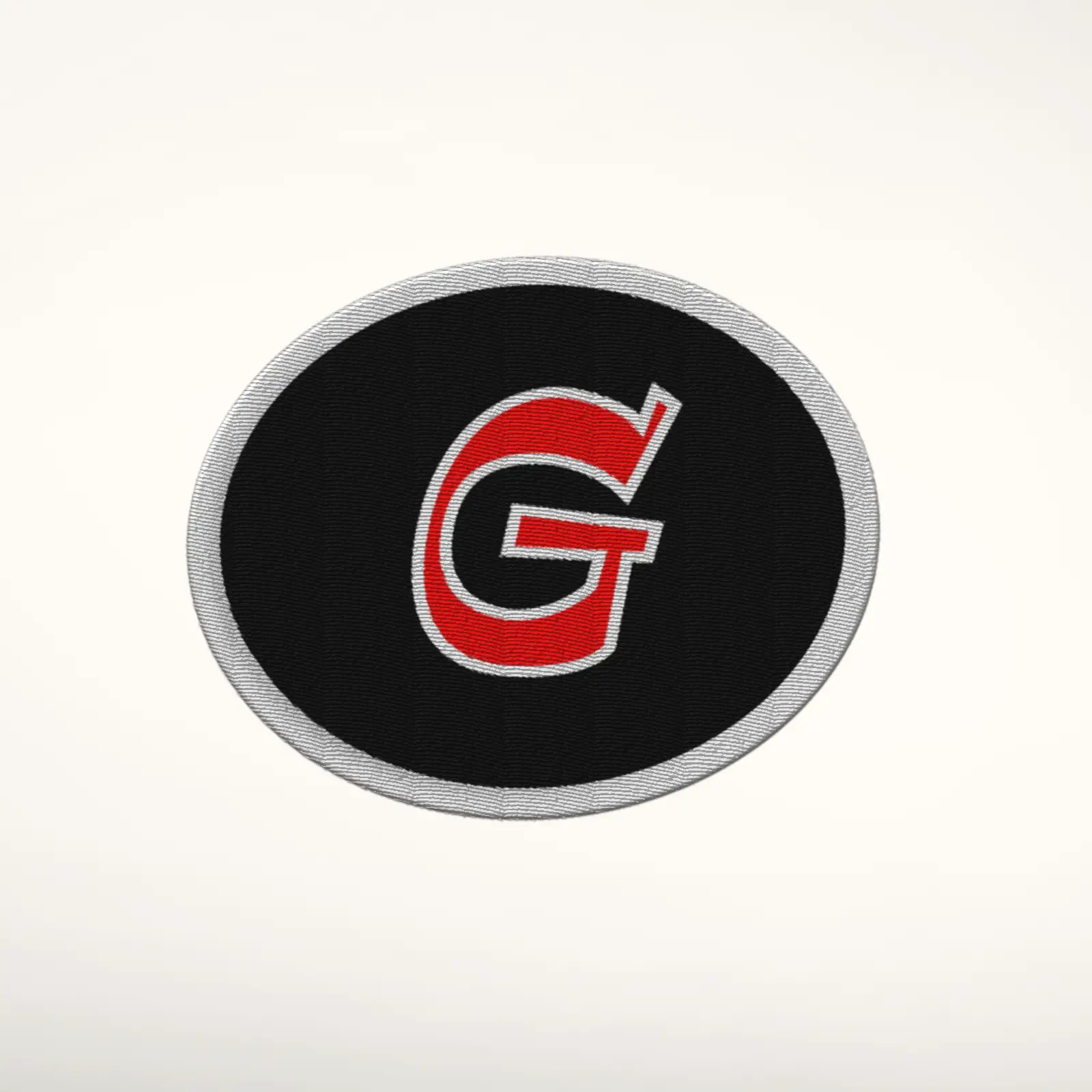 G Alphabet Letter Embroidered Patch - Image 3
