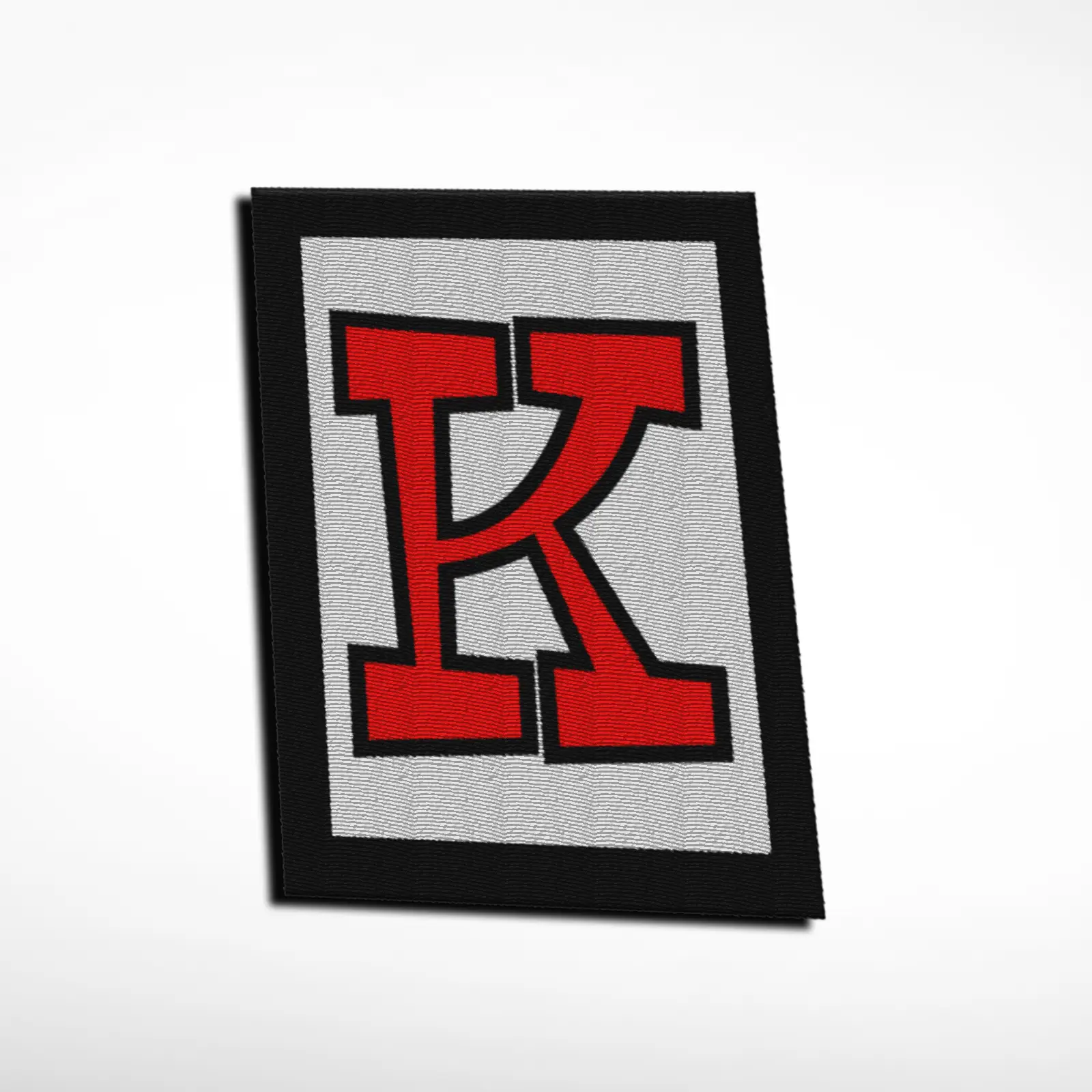 K Alphabet Letter Embroidered Patch - Image 6