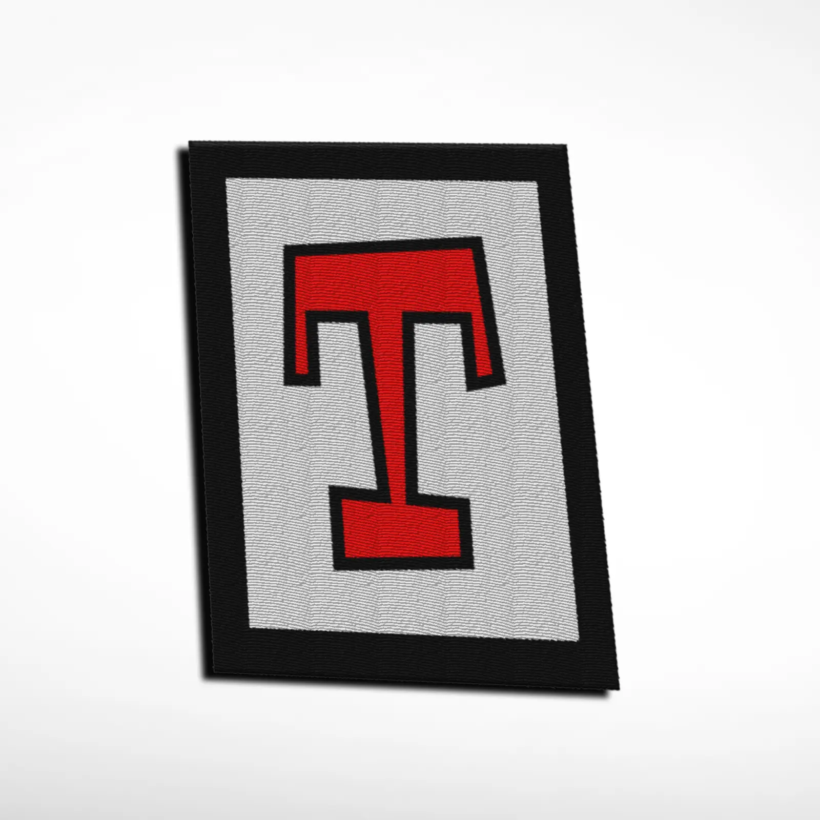 T Alphabet Letter Embroidered Patch - Image 6