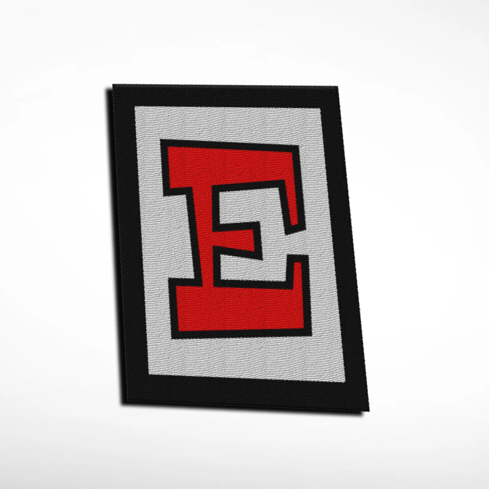 E Alphabet Letter Embroidered Patch - Image 6