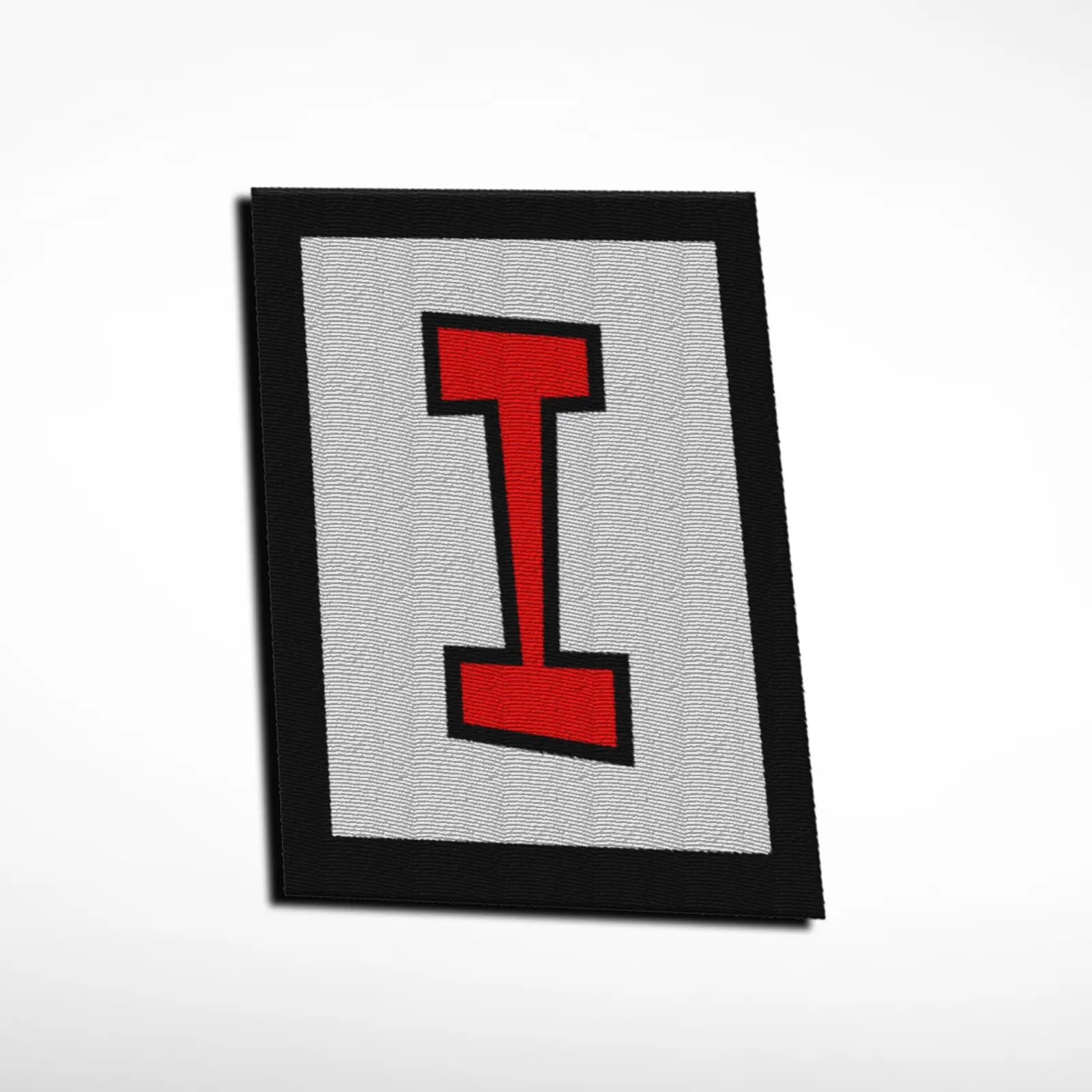 I Alphabet Letter Embroidered Patch - Image 6