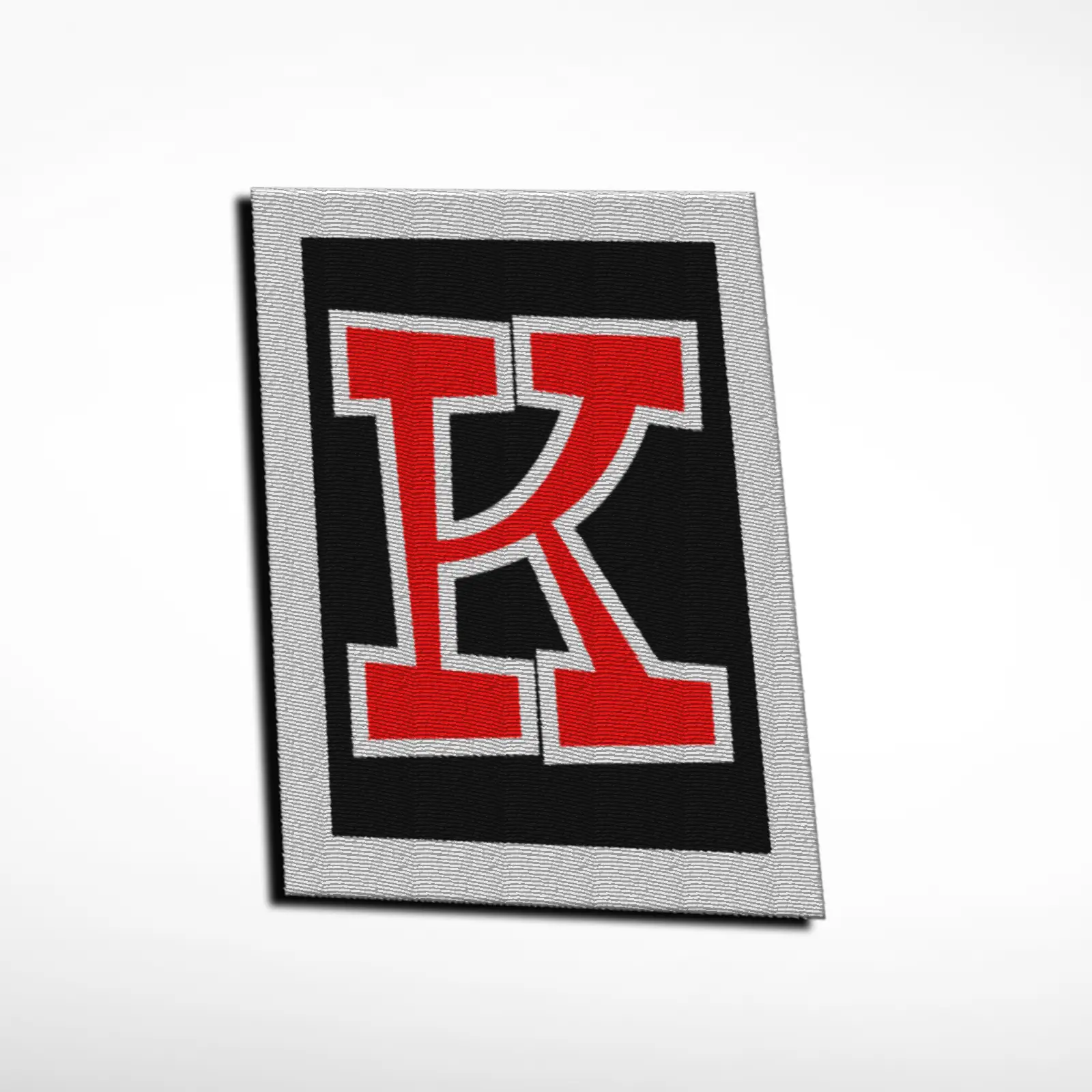 K Alphabet Letter Embroidered Patch - Image 5