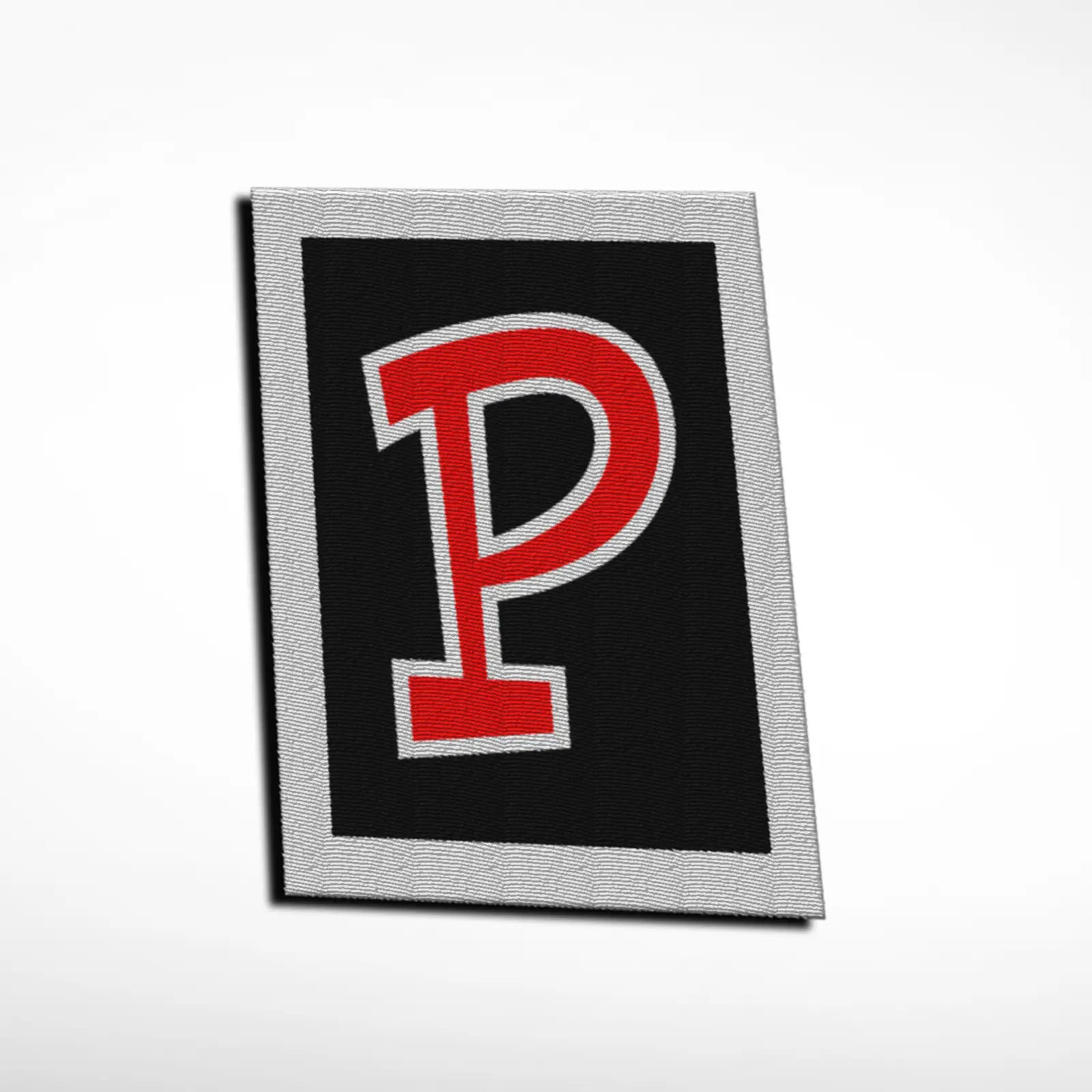 P Alphabet Letter Embroidered Patch - Image 5