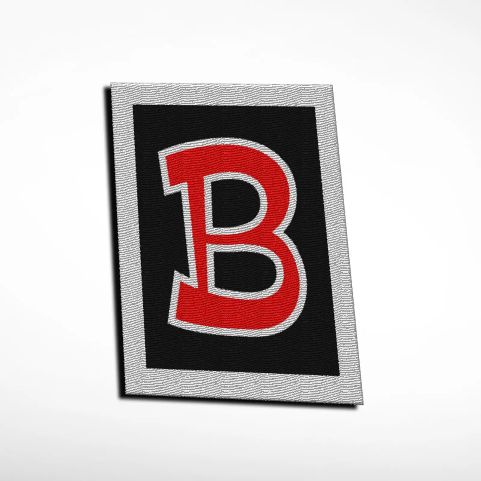B Alphabet Letter Embroidered Patch - Image 5