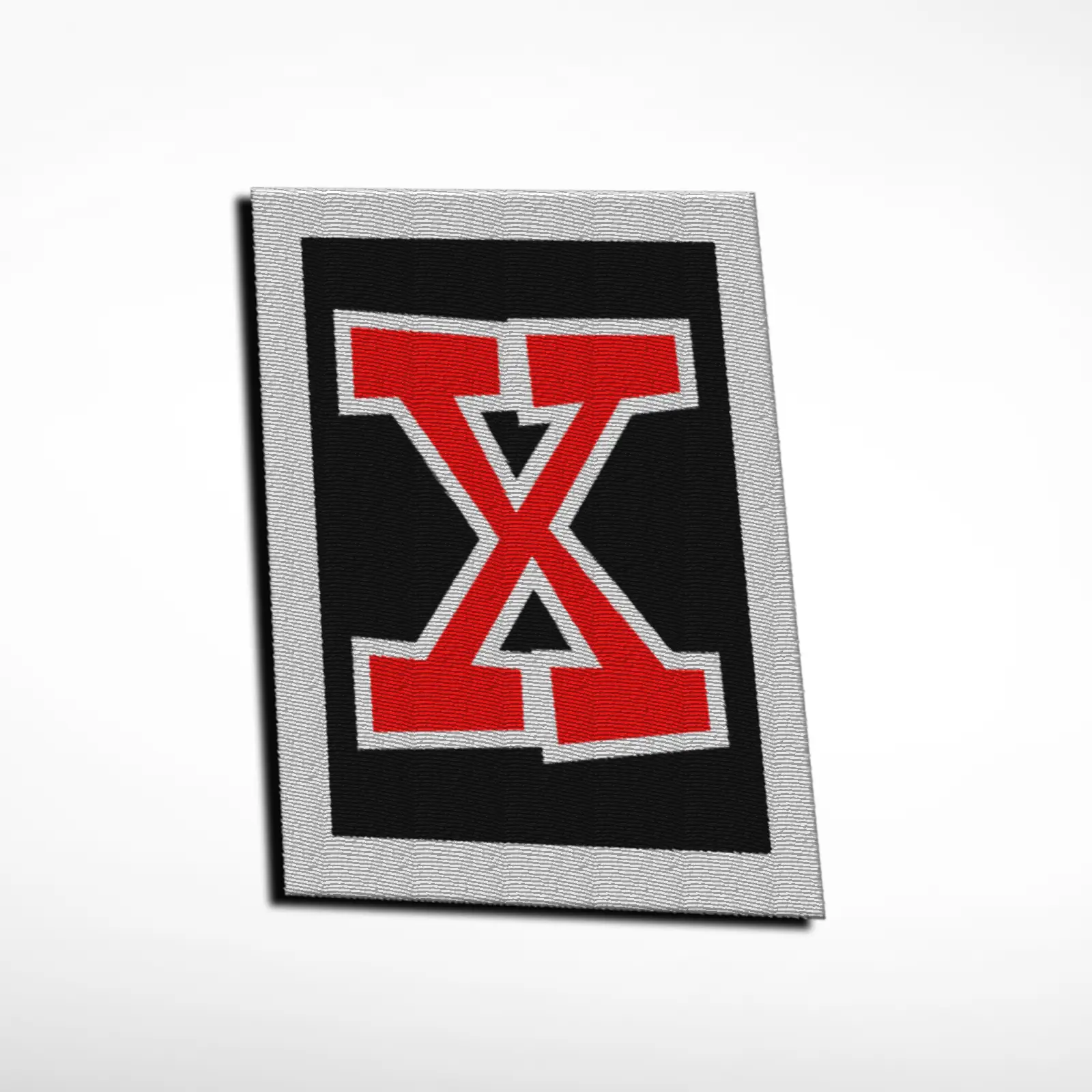 X Alphabet Letter Embroidered Patch - Image 5