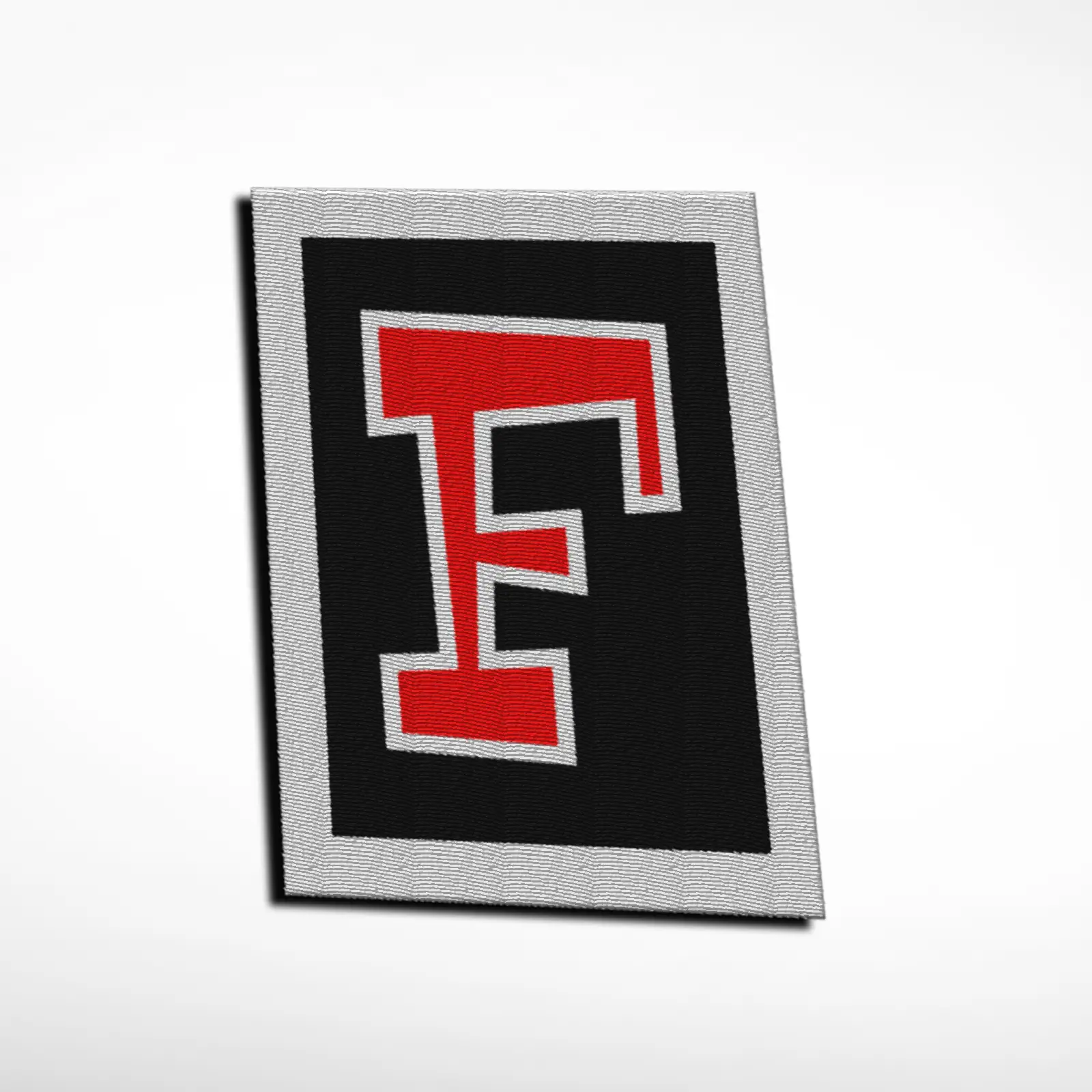 F Alphabet Letter Embroidered Patch - Image 5