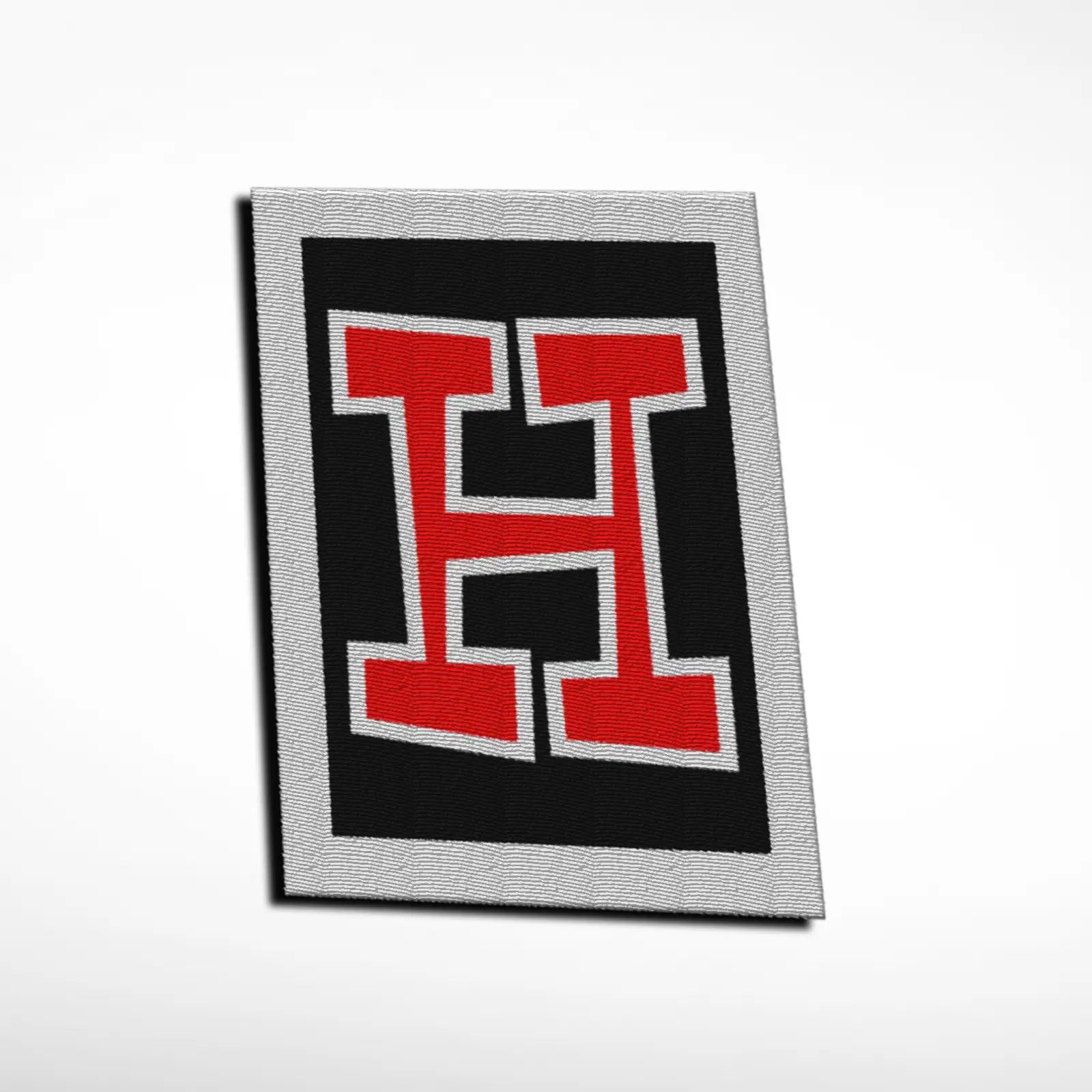 H Alphabet Letter Embroidered Patch - Image 5