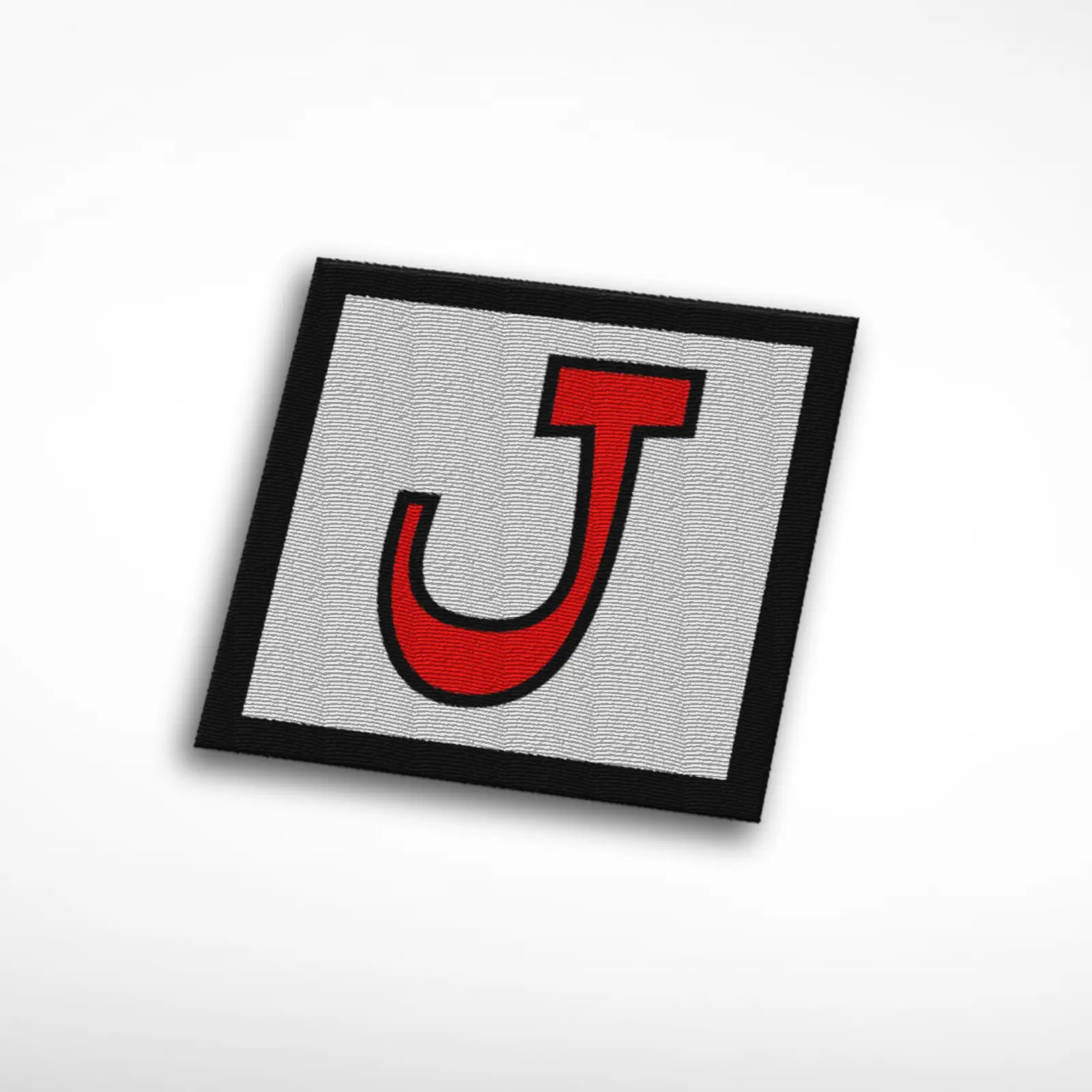 J Alphabet Letter Embroidered Patch - Image 2