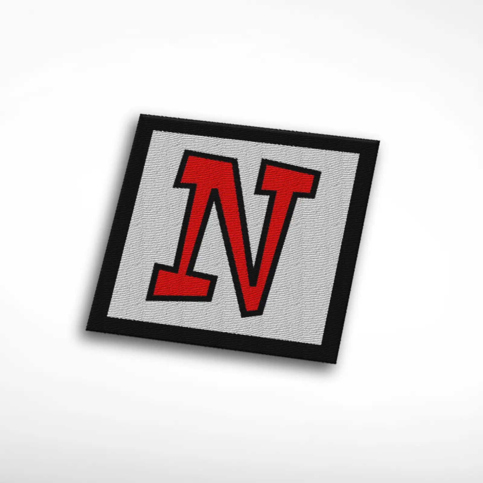 N Alphabet Letter Embroidered Patch - Image 2