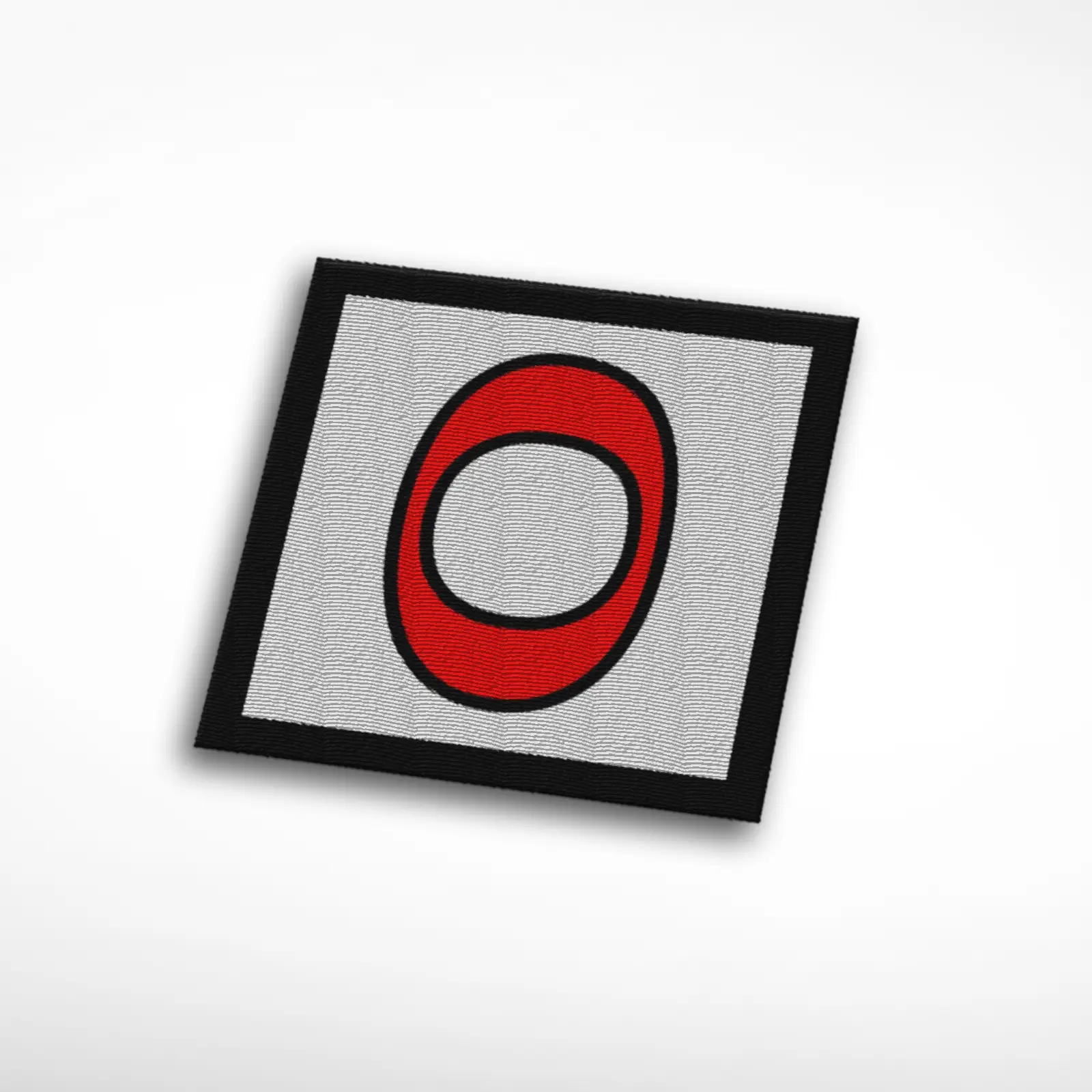 O Alphabet Letter Embroidered Patch - Image 2