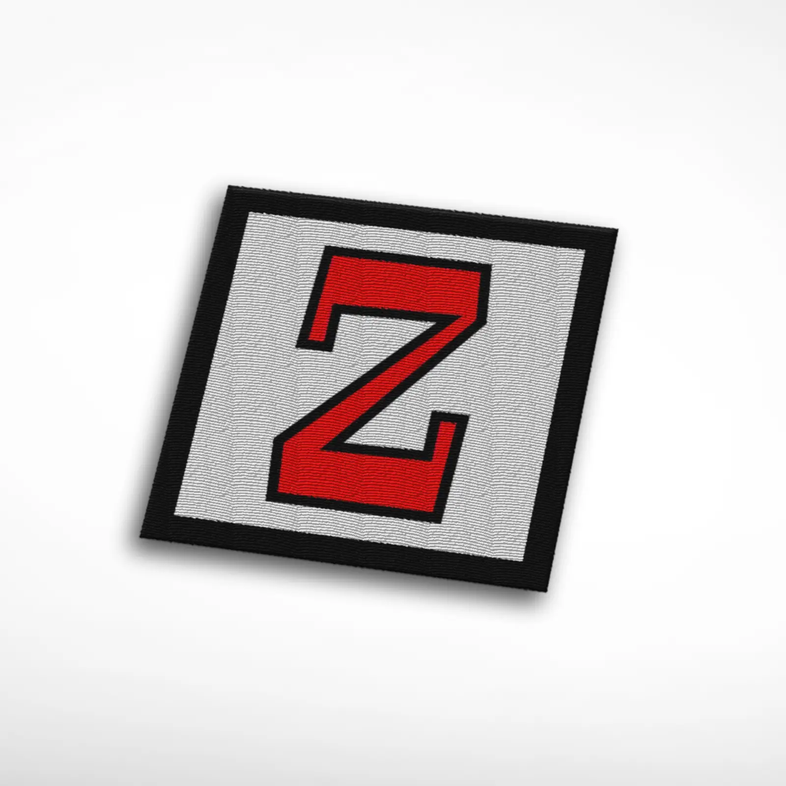 Z Alphabet Letter Embroidered Patch - Image 2