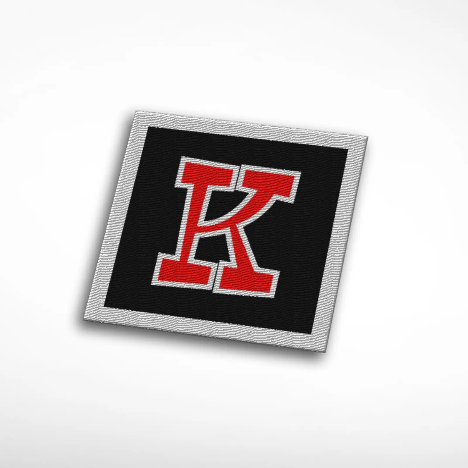 K Alphabet Letter Embroidered Patch