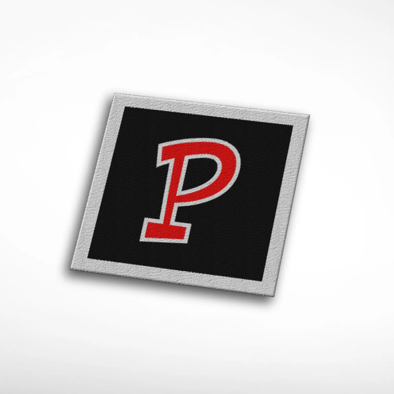 P Alphabet Letter Embroidered Patch