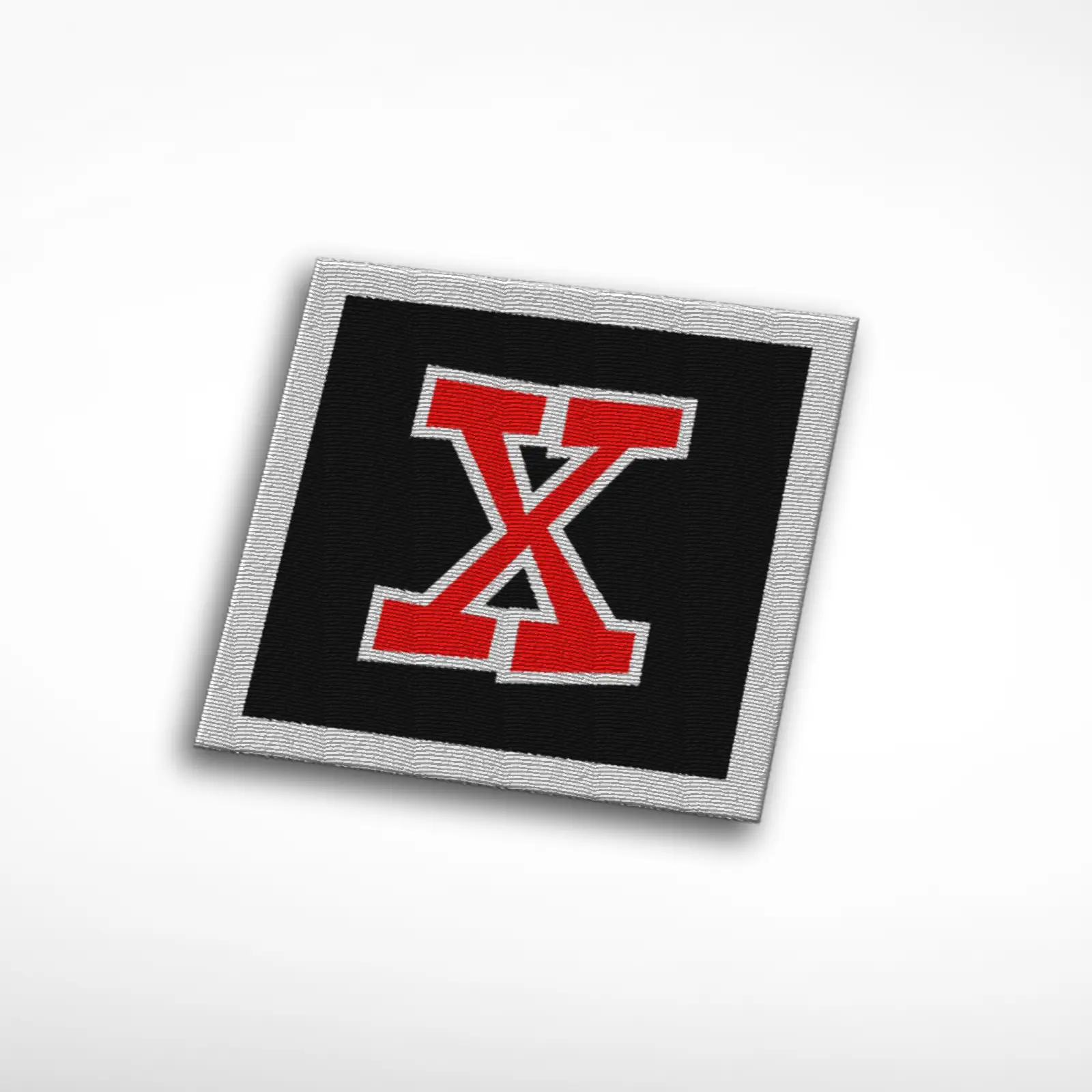 X Alphabet Letter Embroidered Patch