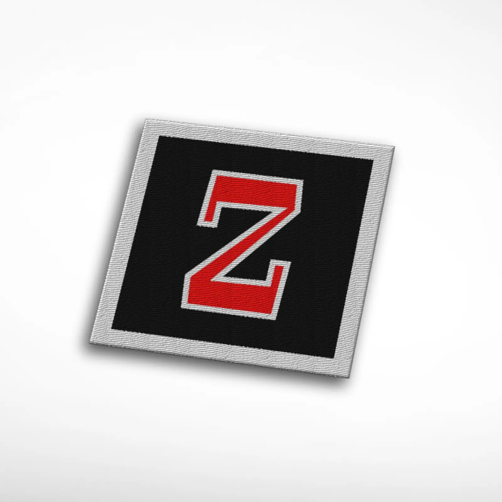 Z Alphabet Letter Embroidered Patch