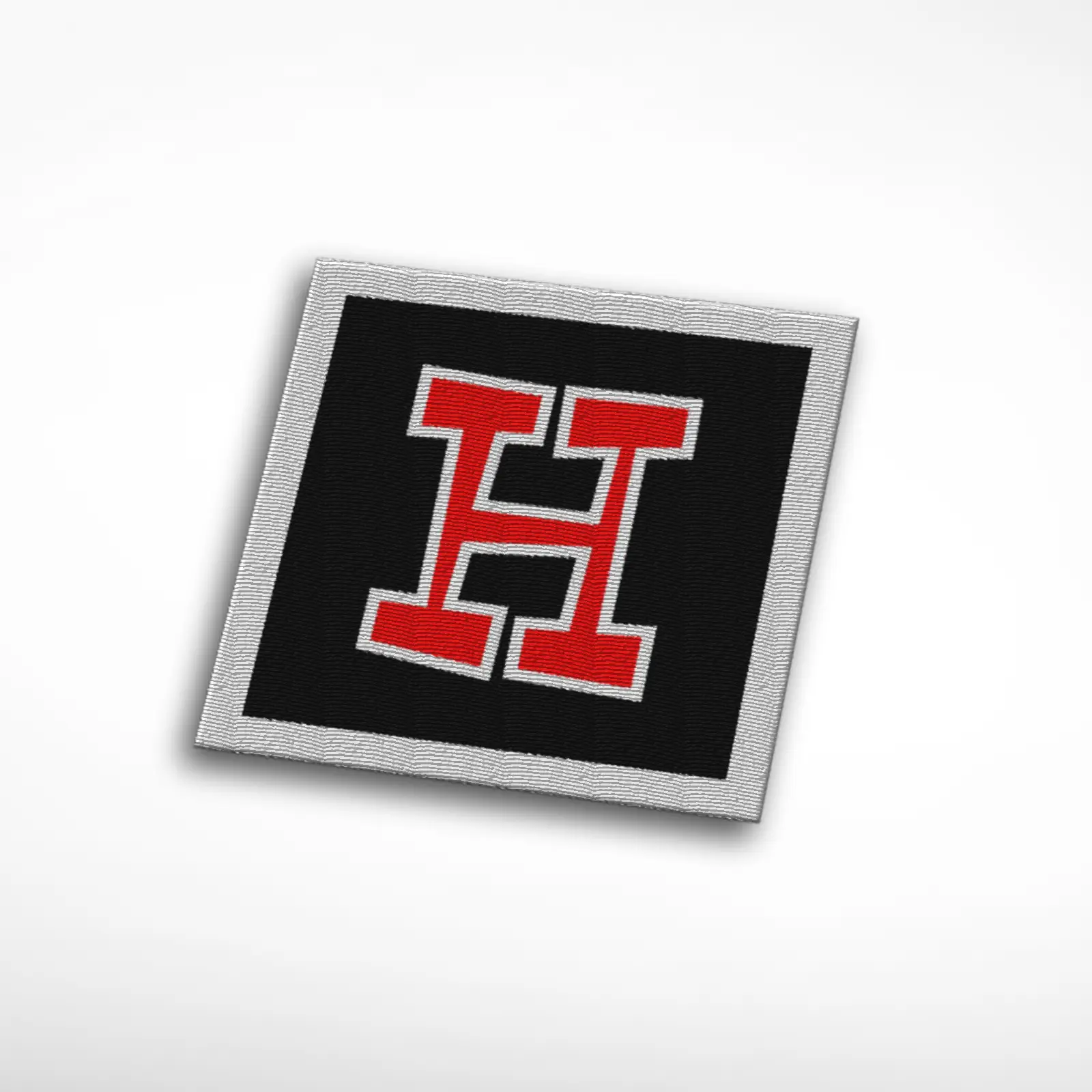 H Alphabet Letter Embroidered Patch