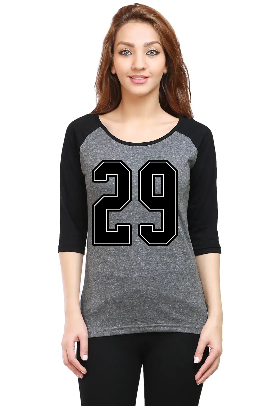 Twenty Nine Printed 3/4 Sleeve Women T-shirt - Image 3