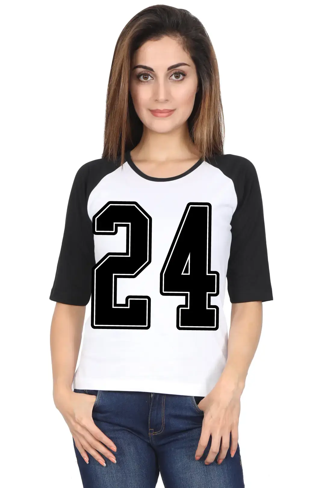 Twenty Four Printed 3/4 Sleeve Women T-shirt - Image 5