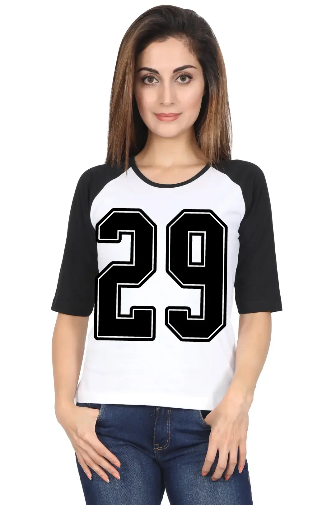 Twenty Nine Printed 3/4 Sleeve Women T-shirt - Image 5