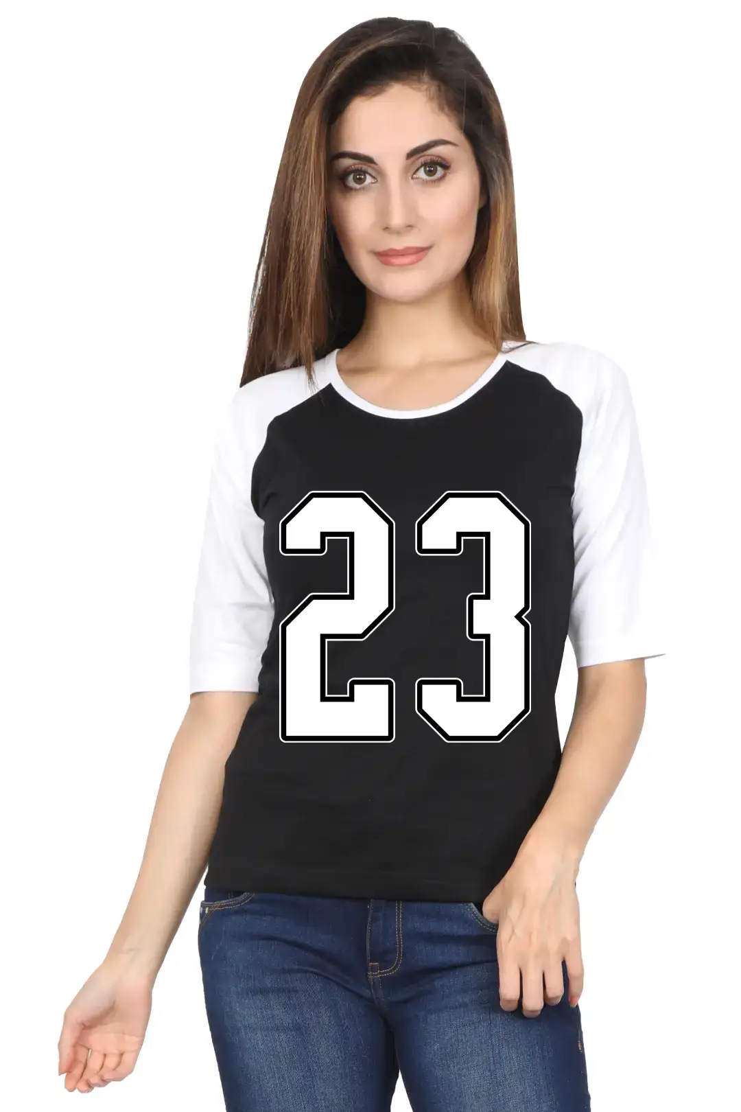 Twenty Three Printed 3/4 Sleeve Women T-shirt - Image 2
