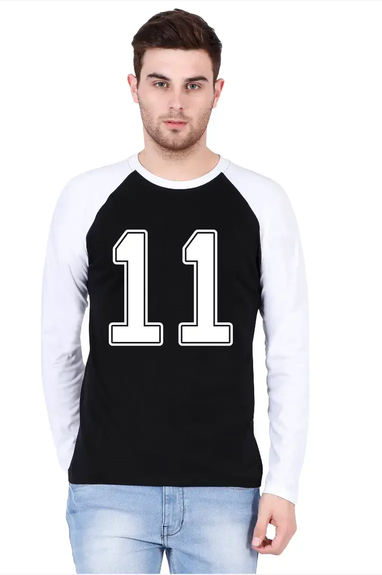 Eleven Full Sleeve Raglan T-shirt