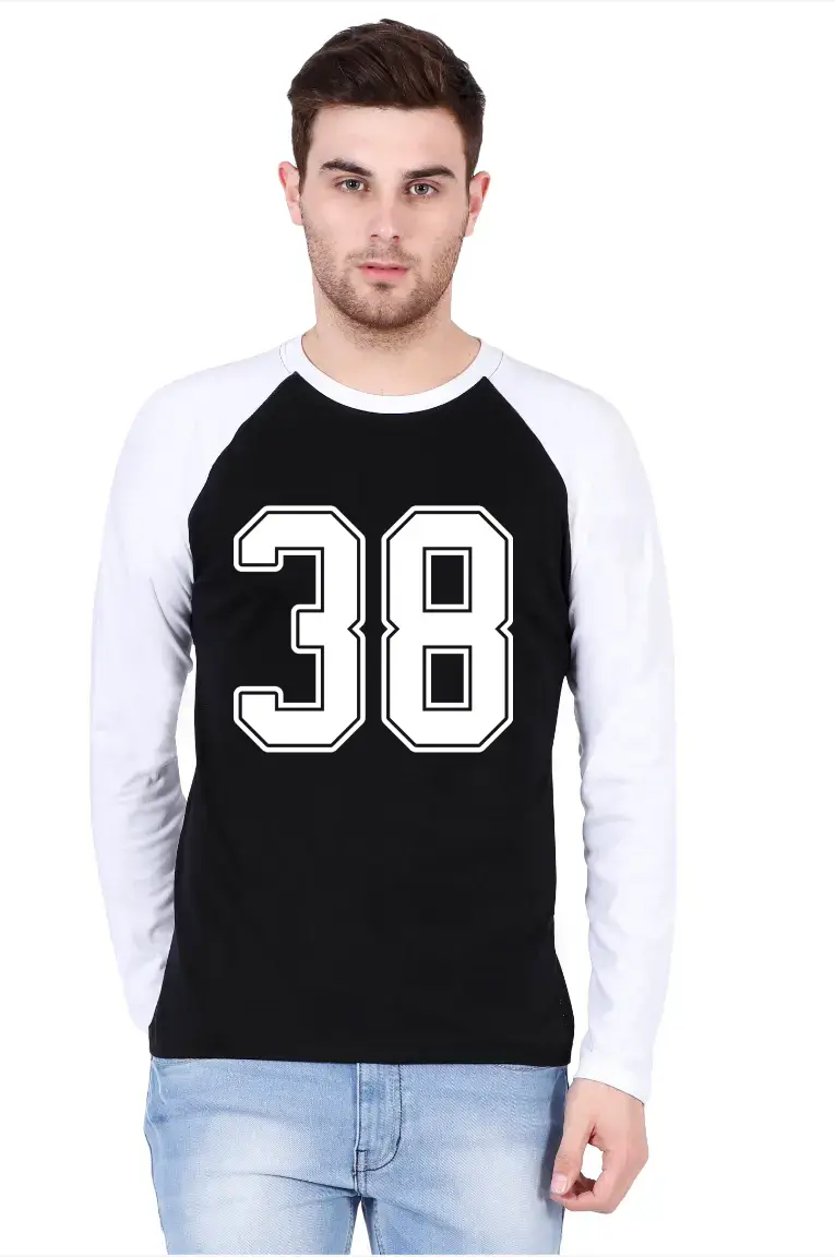 Thirty Eight Printed Full Sleeve Raglan T-shirt - Image 2