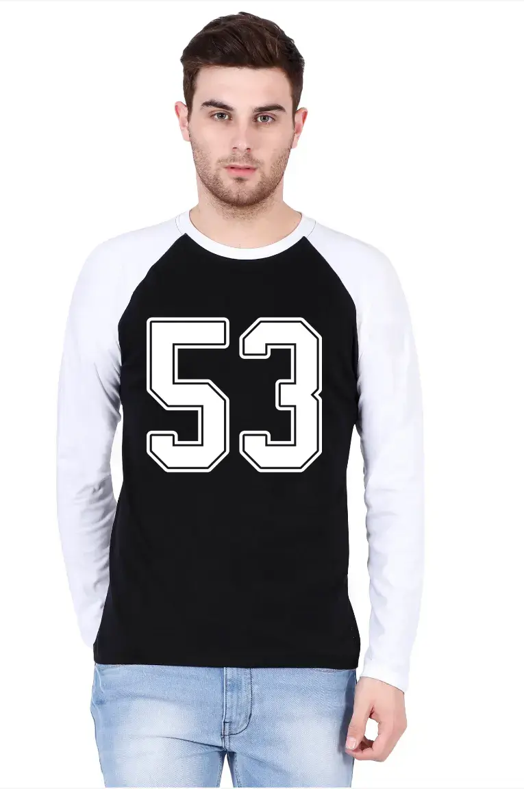 Fifty Three Printed Full Sleeve Raglan T-shirt - Image 2