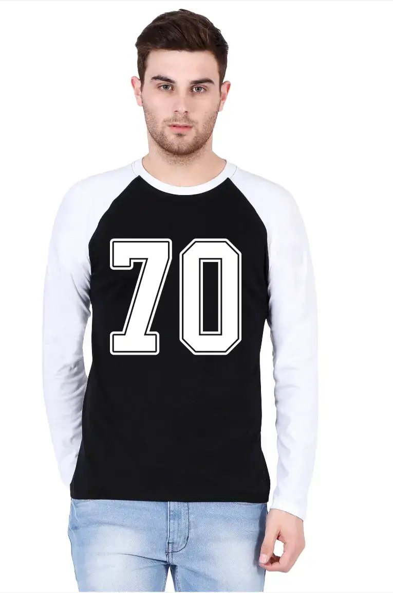 Seventy Full Sleeve Raglan T-shirt - Image 2