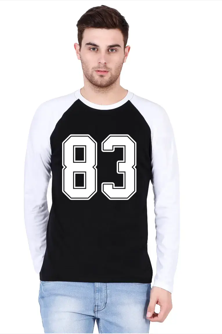 Eighty Three Printed Full Sleeve Raglan T-shirt - Image 2