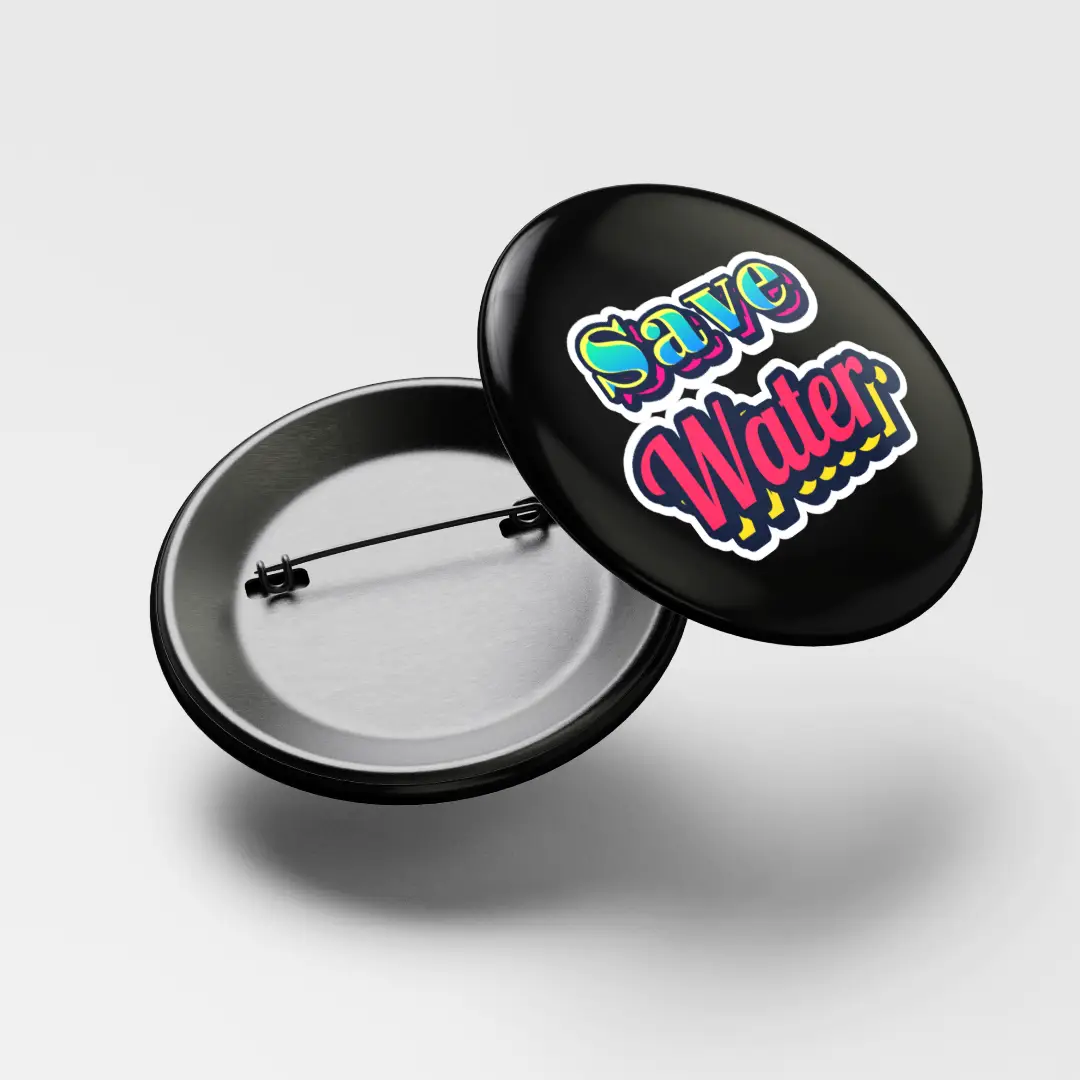 Save Water Badge - Image 3
