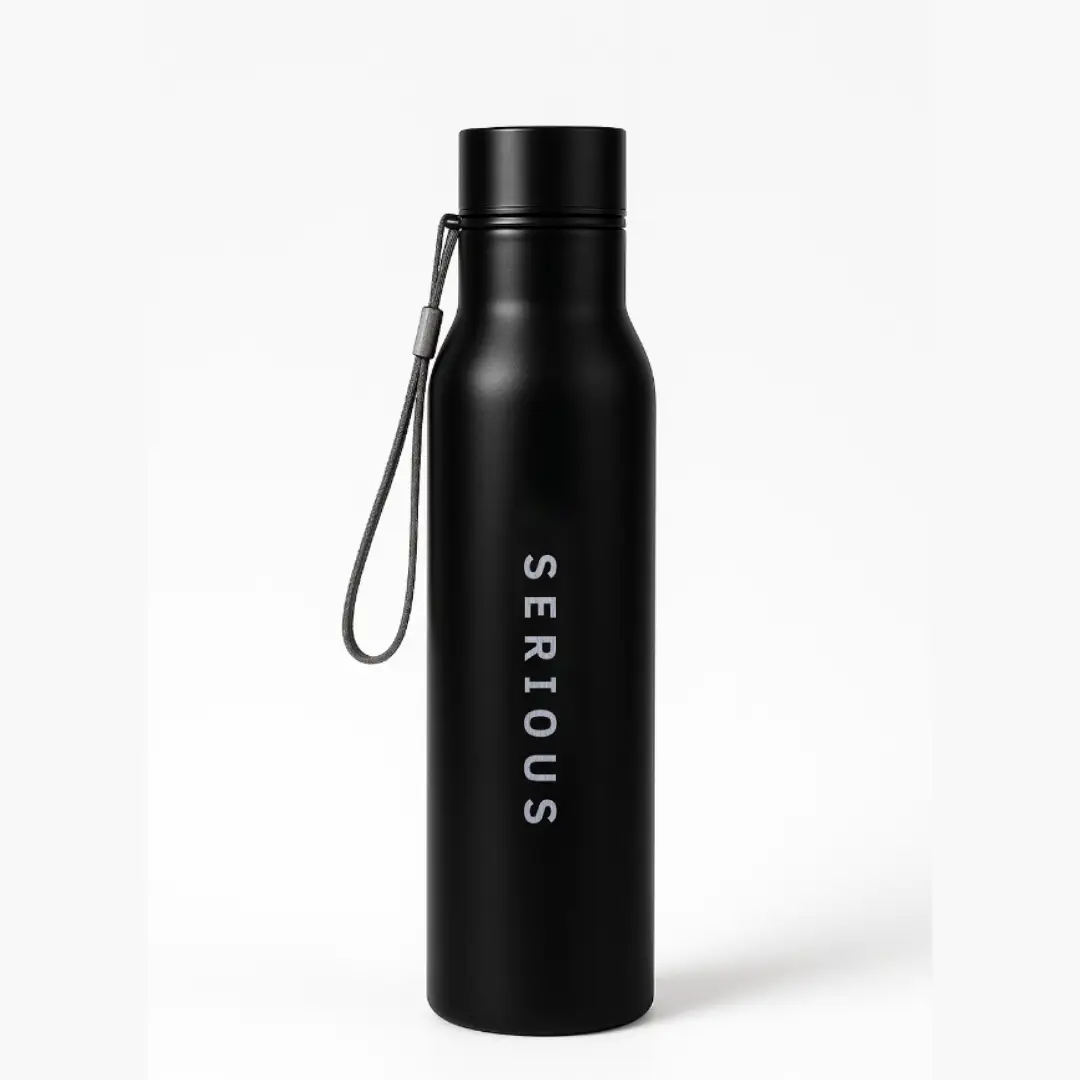 Serious Everyday Use Black Water Bottle - Image 3