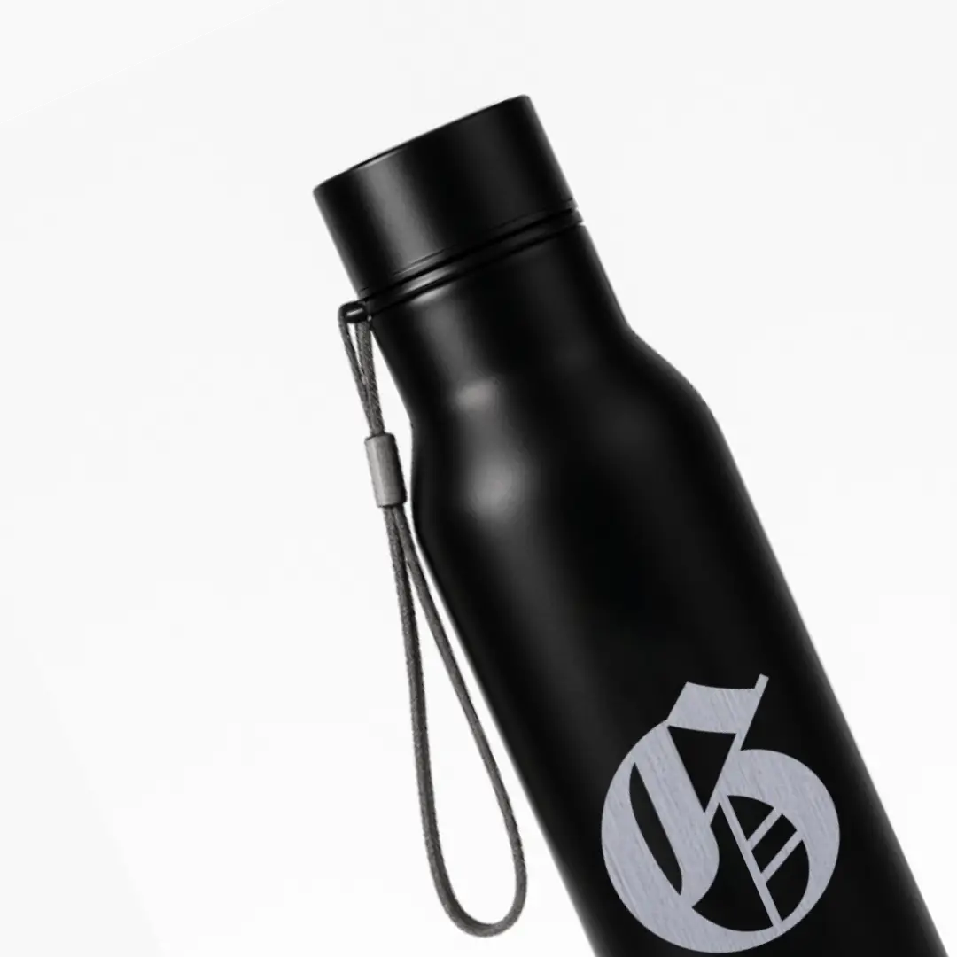 G Classic Letter Engraved Stainless Steel Water Bottle - Image 2
