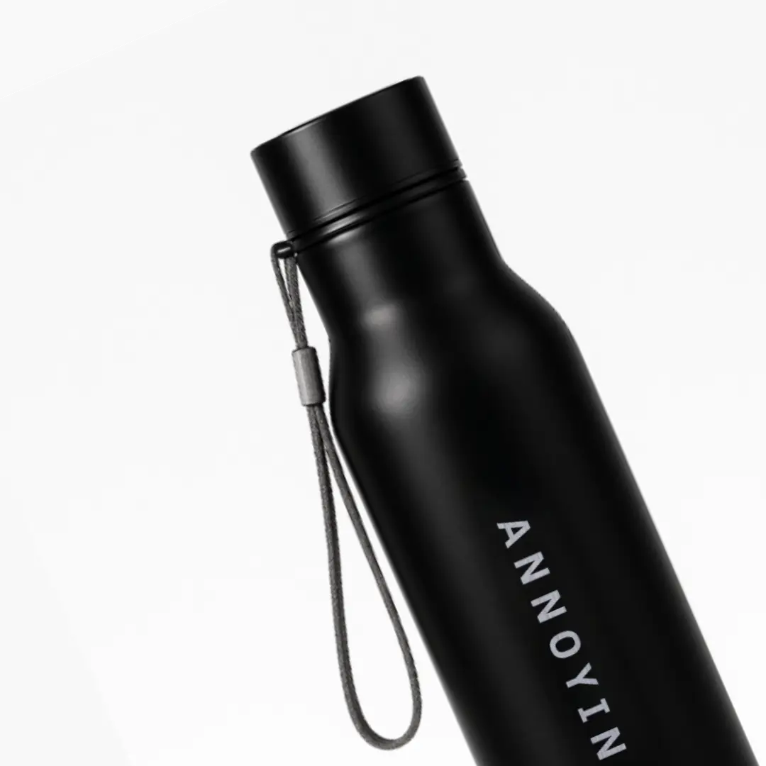 Annoying Everyday Use Black Water Bottle - Image 2